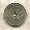 25 сантимов. Испания 1927г