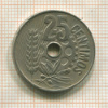 25 сантимов. Испания 1934г