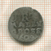 Малый грош (крейцер). Богемия. Рудольф II. 1604г