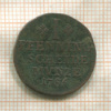 1 пфеннинг. Брауншвейг-Вольфенбюттель 1785г