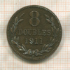 8 дублей. Гернси 1911г