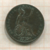 1/2 пенни. Великобритания 1827г