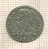 3 крейцера. Австрия. Тироль. Леопольд I 1670г