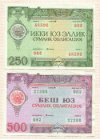 Облигации Государственного заема. Узбекистан