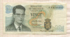 20 франков. Бельгия 1964г