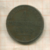 4 пфеннинга. Пруссия 1863г
