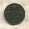 1/4 штубера. Юлих-Берг 1794г