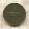 5 пенни 1913г
