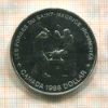 1 доллар. Канада 1988г