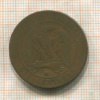 10 сантимов. Франция 1863г