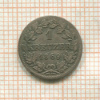 1 крейцер. Бавария 1869г