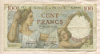 100 франков. Франция 1942г