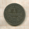 1 марка. Германия 1876г