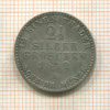 2 1/2 гроша. Пруссия 1842г
