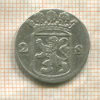 2 стивера. Голландия 1752г
