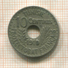 10 сантимов. Тунис 1919г