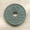 10 сантимов. Франция 1944г