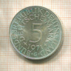 5 марок. Германия 1971г