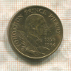 10 франков. Монако 1989г