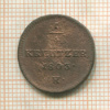 1/4 крейцера. Австрия 1803г