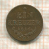 1 крейцер. Австрия 1816г