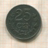 25 сантимов. Люксембург 1919г