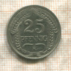 25 пфеннигов. Германия 1910г