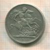 1 крона. Великобритания 1890г