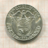 1/2 бальбоа. Панама 1970г