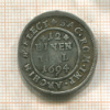 1/12 талера. Саксония 1694г