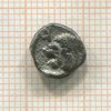 Обол. Мизия. Кизик. 5 в. до н.э. Лев/кабан