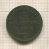 3 пфеннига. Пруссия 1866г
