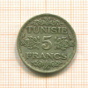 5 франков. Тунис