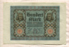 100 марок. Германия 1920г