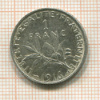 1 франк. Франция 1916г