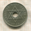 1 пенни. Британская Западная Африка 1928г