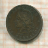 2 сентаво. Аргентина 1892г