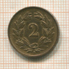 2 раппена. Швейцария 1933г