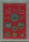 Набор юбилейных монет. Великобритания 1977г