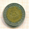 1 песо Аргентина 1995г