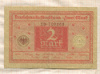 2 марки. Германия 1920г