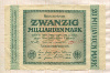 20000000000 марок. Германия 1923г