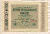 10000000000 марок. Германия 1923г