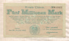 5000000 марок. Германия 1923г