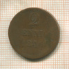 2 пфеннига. Ганновер 1846г