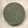 20 крейцеров. Австрия 1805г