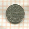 1 крейцер. Бавария 1867г