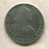 8 реалов. Испания (на гурте след от подвеса) 1805г