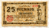 Нотгельд. 25 пфеннигов. Германия