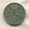5 франков. Монако 1977г